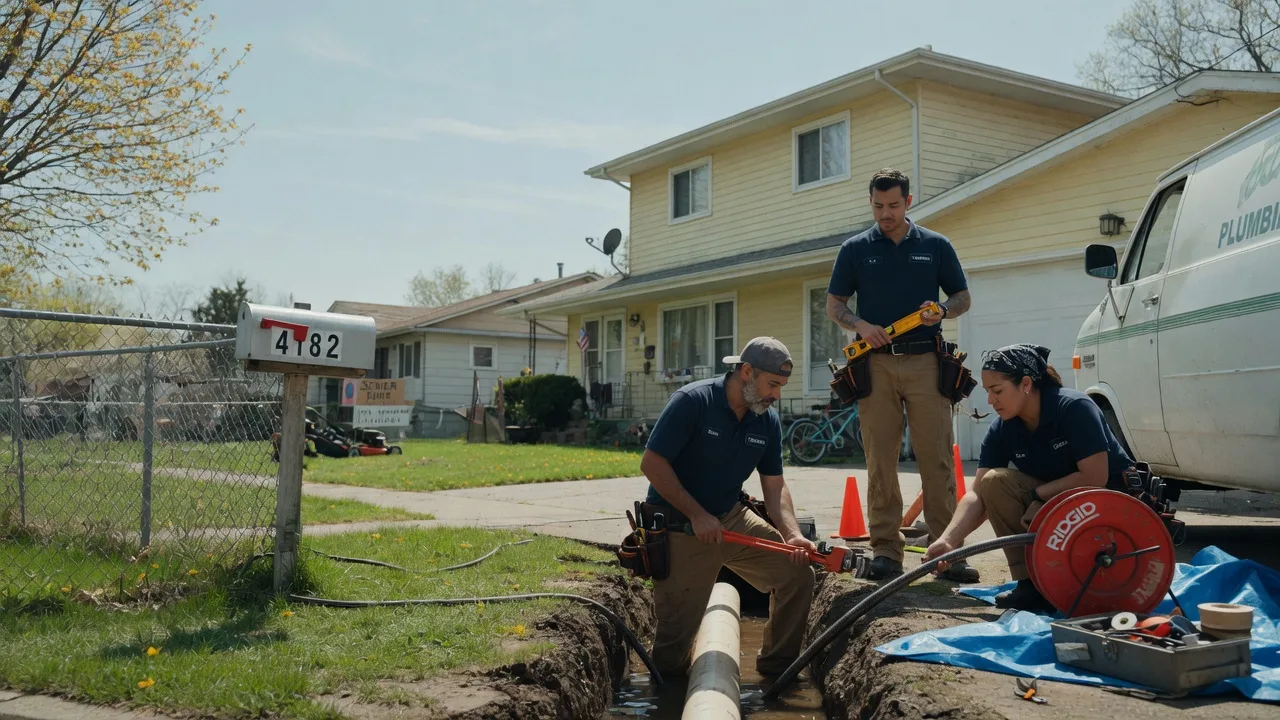Gas Line Repair in Marengo, IL near me